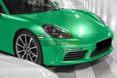 Gloss Metallic Emerald Green PPF TPU Paint Protection Film Dry Wet Vinyl Wrap