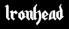 PLAIN Ironhead VINYL decal for fender or saddle Fit’s Harley Davidson