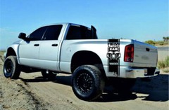 2pcs Decal side Stripes graphics vinyl sticker fit Compatible truck bed
