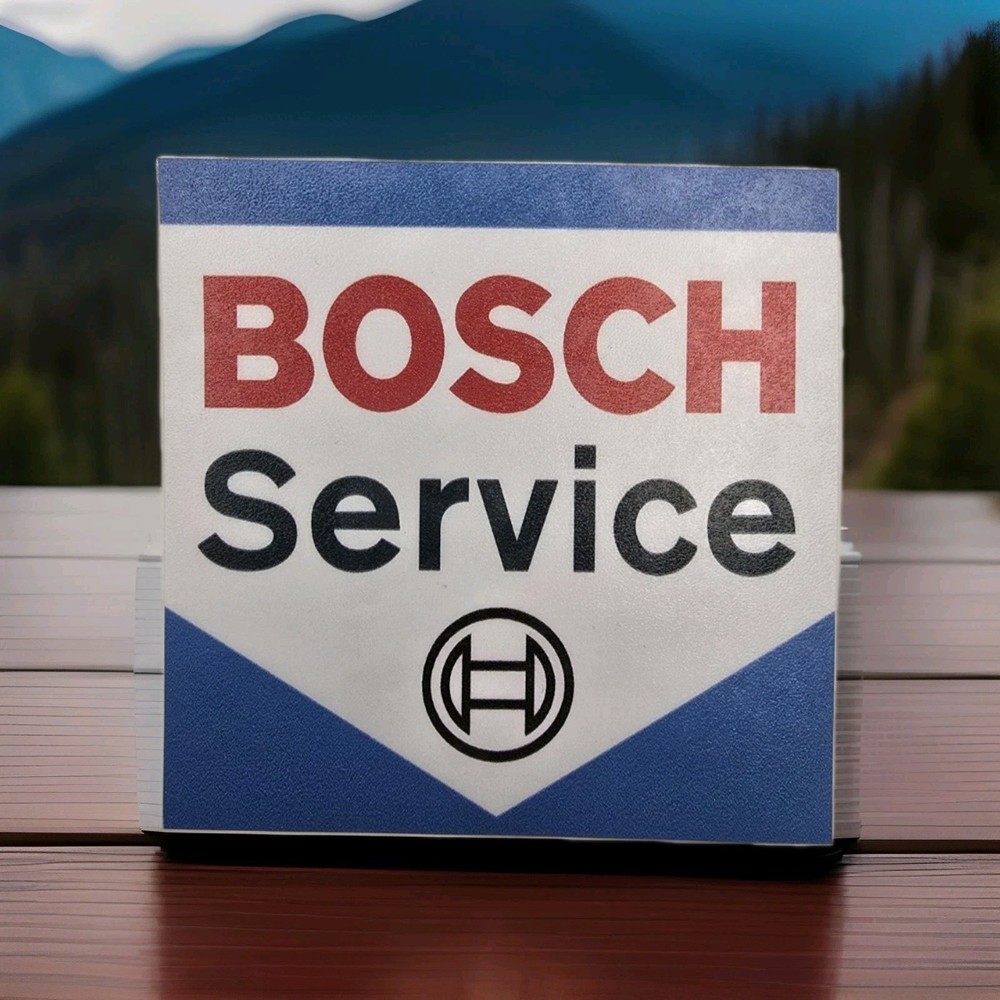 Bosch Service Sticker Vinyl Decal Tool Box 3.8″x3.5″ Vintage Rally Porsche Audi