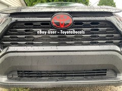 Toyota C-HR 2018 2019 2020 2021 2022 Emblem Decal for Front Badge