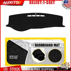 Black Dash Cover Mat for 2006-13 Chevrolet Impala Dashboard Pad Protection 1-5X