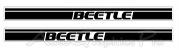 Lower Rocker Panel Vinyl Graphics Kit Decals Stripes 1998-2019 Volkswagen Beetle