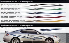 Automotive Customizing Decal EAGLE 1 & 2 DISCOUNTED