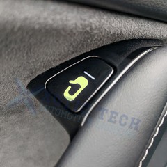 For Tesla Model 3 Y Door Exit Luminous Open Button Sticker Decal Kit (Set of 8)