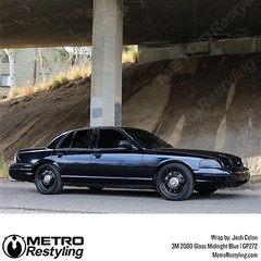 3M 2080 Gloss Midnight Blue Vinyl Car Wrap Decal Film Sheet Roll | GP272