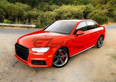 Gloss Red Glossy Vinyl Car Wrap Sticker Decal Bubble Free Sheet Film