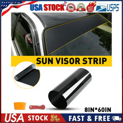 Sun Strip Visor Windshield Banner Premium Vinyl Decal Cast PVC Film VARIOUS SIZE