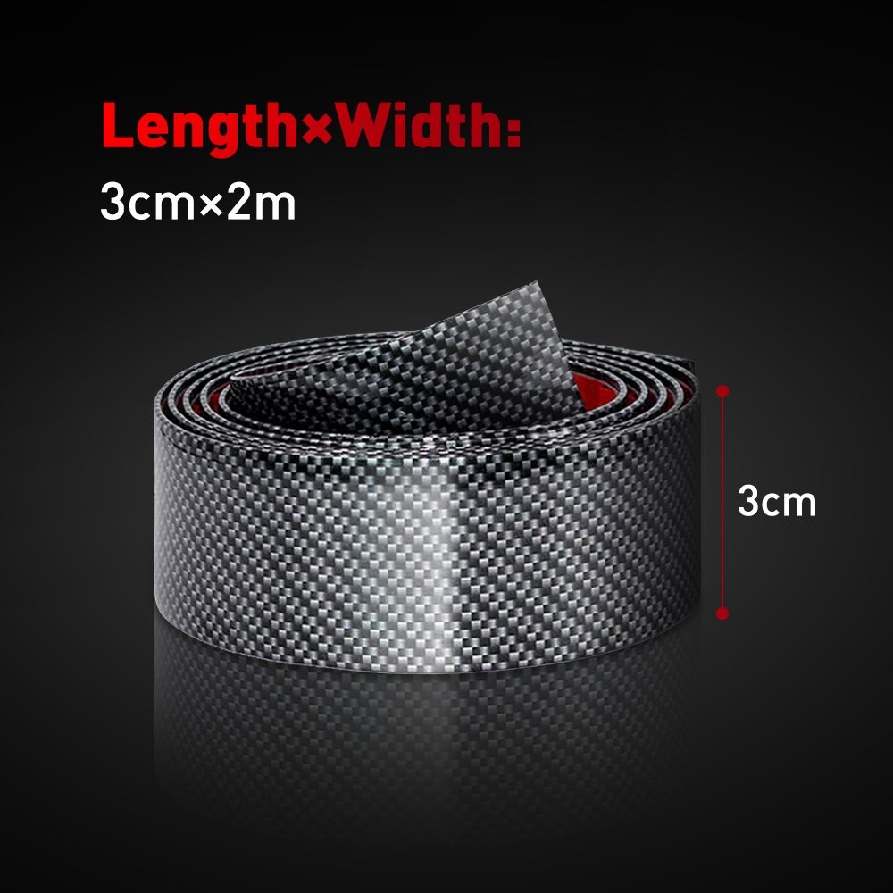 Car Door Sill Decal Scuff Sticker Welcome Carbon Fiber Anti Scratch Protector US
