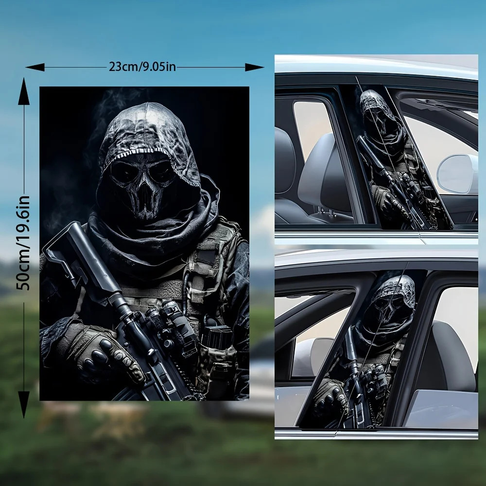 Special Forces scratch-resistant PVC B-pillar Car Stickers Self-adhesive