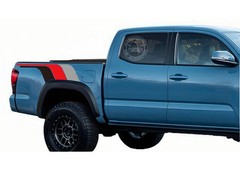 Pickup Trunk Stripe Graphics Decal For Toyota Tacoma Bed Box Side Sticker Vinyl