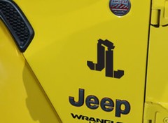 JL Wrangler premium quality automotive grade 2 decals set for jeep