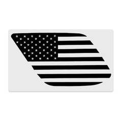 2x American Flag Sticker Rear Side Window Decals For 2010-24 Toyota 4Runner 5th