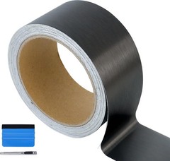 Brushed Metallic Vinyl Tape – Bubble-Free for Perfect Trim Upgrades