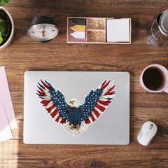 Bald Eagle, American Eagle USA Flag Precision Cut Decal