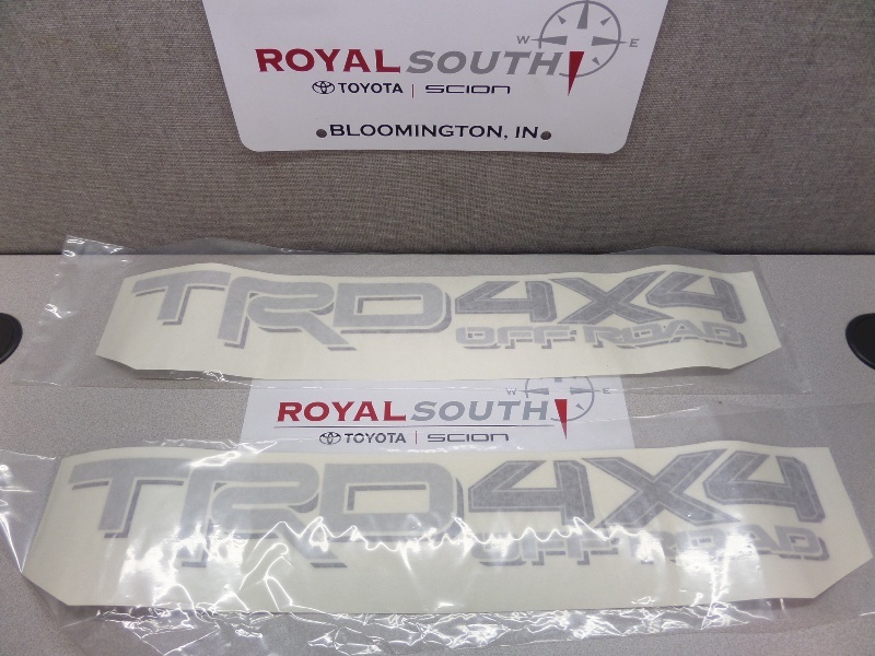 Toyota Tundra 14-17 TRD 4×4 Off Road Decal Emblem Sticker Kit Genuine OE light