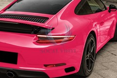 ESSMO PET Super Gloss Beet Red Car Vehicle Vinyl Wrap Decal Sheet Like Paint