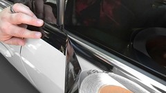 Automotive-Grade 25 FT Gloss Black Vinyl Wrap – Flexible & Easy Installation