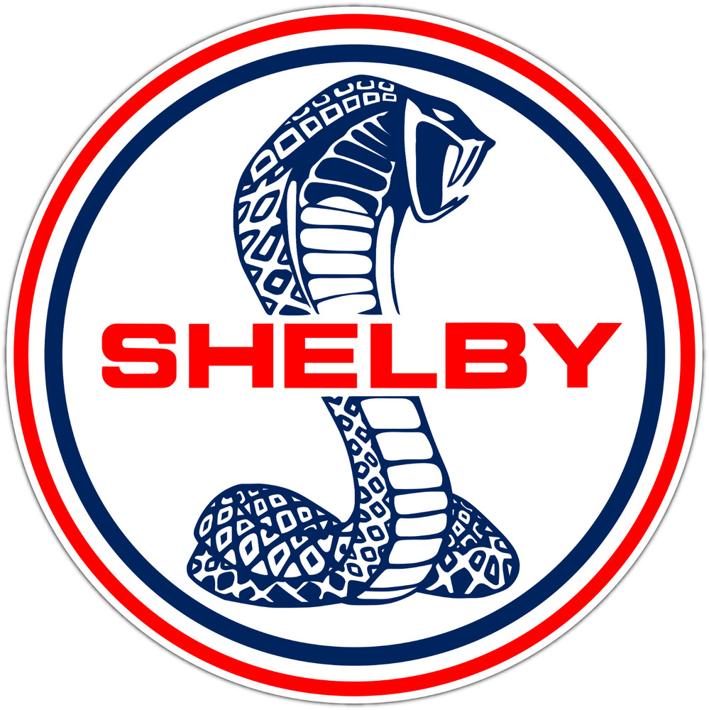 Cobra Shelby Ford Mustang GT Racing Motor Sports Vinyl Sticker Decal Car Truck