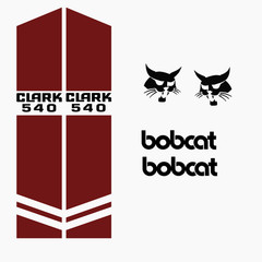 Fits Bobcat 540 Decals Stickers kit Repro Aftermarket Decal kit Premium Vinyl