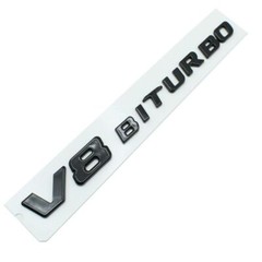 4pcs Set Black Emblem Badge Sticker for Mercedes-Benz G500 V8 Biturbo AMG W463
