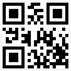 F U QR Code Sticker
