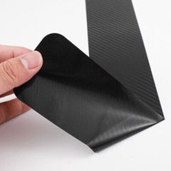 5Pcs Car Trunk Door Sill Scuff Guard Plate Sticker Protector Anti Scratch Kick
