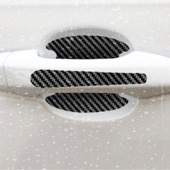 8PCS Car Door Handle Bowl Protector Cover Anti Scratch Sticker Accessories Trims