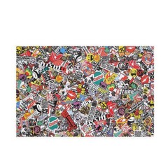 Cartoon Graffiti Graphics Style Car Body Sticker Decor DIY Bomb Wrap Sheet Decal