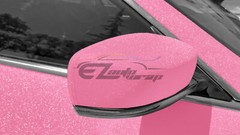 Matte Glitter Pink Frosted Sparkle Sticker Decal Sheet Car Vinyl Wrap Film DIY