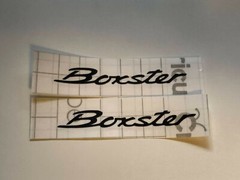 2x Boxster Vinyl Sticker Decal 4″ 8″ 12″ 16″ 20″ 23″