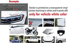 REDD Car Truck Trailer Side Accent Decals Graphics Stripes Vinyl Decals Stickers