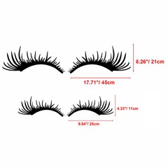 Waterproof Black Eyelash Decal Sticker For MINI Cooper Beetle Headlight Fog Lamp