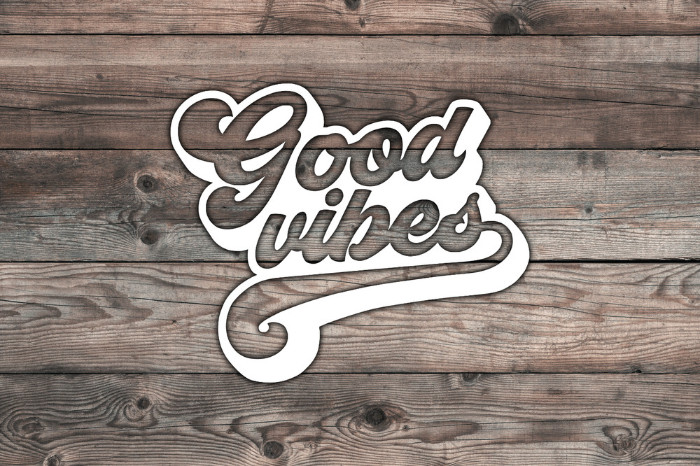 Good Vibes Decal Sticker Vinyl Graphics