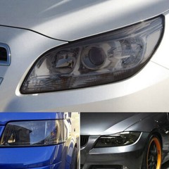 12″X72″ Gloss Light Black Car Headlight Taillight Fog Light Tint Film Vinyl