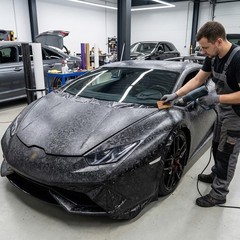 72″ x 60″ Premium Matte Flat Forged Carbon Fiber Vinyl Wrap Film Black 6ft x 5ft