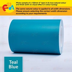 TEAL BLUE 8″ PIN STRIPE Car Model Motorcycle Decal TAPE Vinyl Sticker 203mm