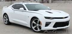 2016 2017 2018 Camaro Upper Door Fender Accent Vinyl Graphic Decals Pin Stripes