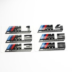 Modified Sticker For M1 M2 M3 M4 M5 M6 X3X4X5X6M Rear Tail Label Thunder Version