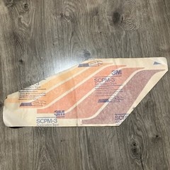 Vintage Hood 3M Replacement Decal. New Condition Muscle Car Firebird Orange 70s