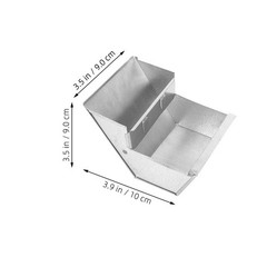 2 Count Poultry Feeder Large Animal Bowl Drinking Water Bunny Bowls for Rabbits