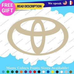 Fits Toyota Logo Vinyl JDM Decals GT 86 FRS BRZ Stickers Drift Tuning Door Japan