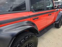 2021 2022 2023 2024 2025 FOR FORD BRONCO Raptor Retro side stripe MATTE BLACK