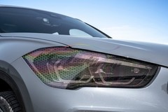 Headlight Hex Holographic Gloss Light Smoke Taillight Tint Film Fog Honeycomb