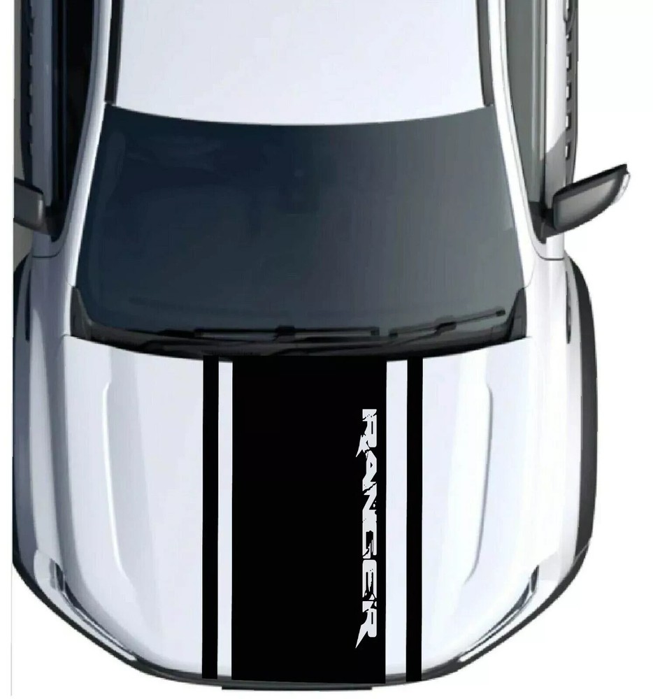 Ford Ranger Bonnet Stripe Graphics Any Year Decals Stickers