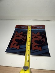 LOT OF 2 LIVE VALVE INTERNAL BYPASS FOX RACING SHOCKS SHOX DECALS STICKERS