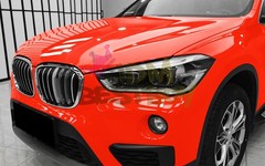 2pcs 4″x8″ sample PPF Paint Protection Gloss Racing Red Invisible Scratch Shield