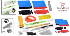 PPF Installation Kit Car Vinyl Wrap Tools Window Tint Squeegee Film Cutter Knife