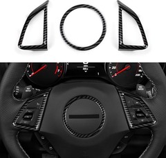 Scratch-Resistant Interior Carbon Fiber Trim for Chevrolet Camaro 2016-2024