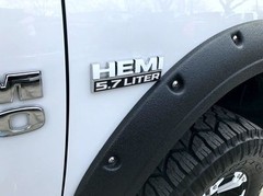 HEMI 5.7 LITER Fender Badge Overlay Decals (pair) for Ram
